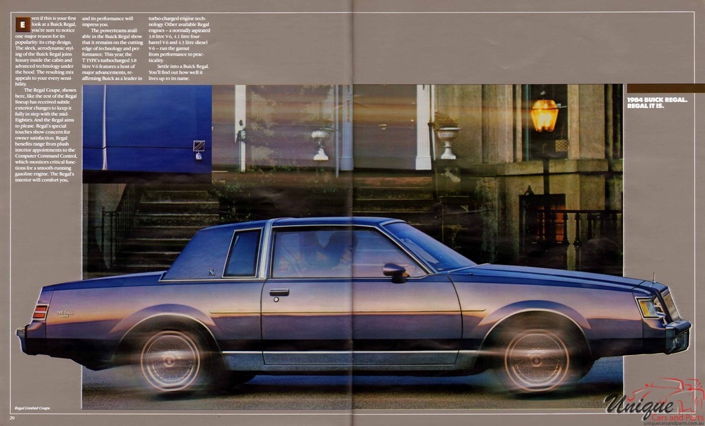 1984 Buick Prestige Full-Line All Models Brochure Page 7